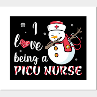 Picu Nurse Christmas Posters and Art